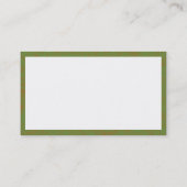 Panels - Groen en bruin Stipple Visitekaartje (Achterkant)