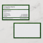 Panels - groene aarde visitekaartje (Voorkant / Achterkant)