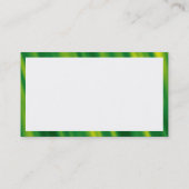 Panels - groene rimpels visitekaartje (Achterkant)