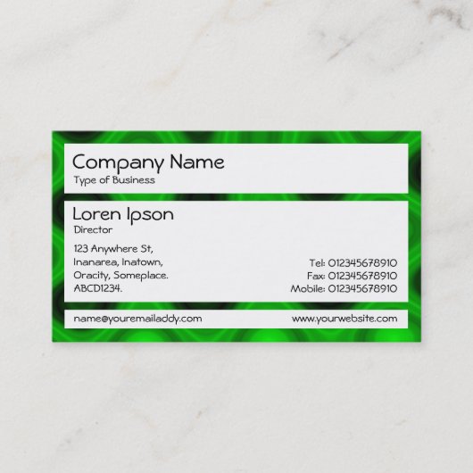 Panels - Koel - Elektrisch Visitekaartje (Voorkant)