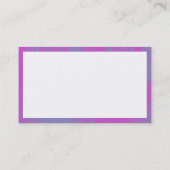 Panels - Magenta Streaks Visitekaartje (Achterkant)
