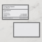 Panels - Mid Grey Plastic Stoel Visitekaartje (Voorkant / Achterkant)