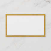 Panels - Ochre Paint Visitekaartje (Achterkant)