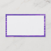 Panels - Paars meer Visitekaartje (Achterkant)