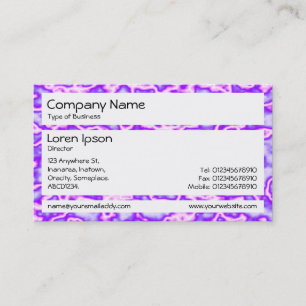 Panels - Paars plasma Visitekaartje