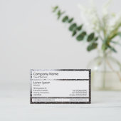 Panels - Regen op een venster Visitekaartje (Staand voorkant)