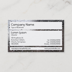 Panels - Regen op een venster Visitekaartje