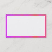 Panels - Roze nevel Visitekaartje (Achterkant)