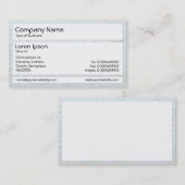 Panels - Witte belletjes Visitekaartje (Voorkant / Achterkant)