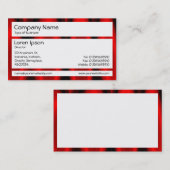 Panels - Zaal van vlam 02 Visitekaartje (Voorkant / Achterkant)