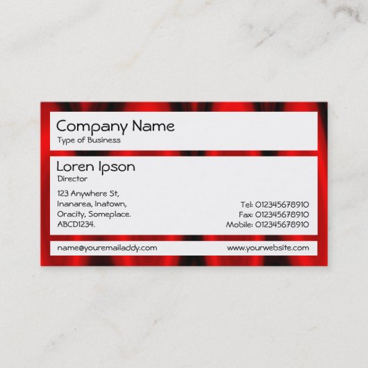 Panels - Zaal van vlam 02 Visitekaartje (Voorkant)