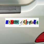 Panem- en cirkels bumpersticker (Op auto)