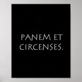 Panem- en cirkels poster (Voorkant)