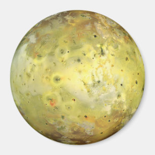 PANET JUPITER'S MOON IO echte kleur (zonnestelsel) Magneet