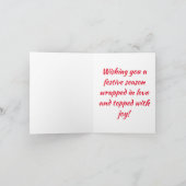 Panettone, typisch Italiaans zoet voor Kerstmis Kaart (Binnen)