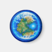Pangaea en de Tethys oceaan Magneet (Voorkant)