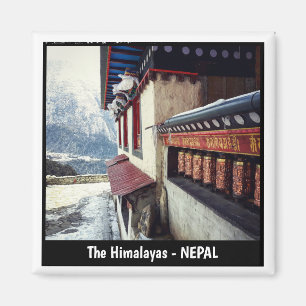 Pangboche-klooster, Everest-uitzichten - Nepal Magneet