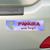 Pangea... Bumpersticker (Op auto)