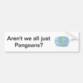 Pangea Bumpersticker (Voorkant)