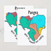 Pangea Continents Cuddling Multicolor (Voorkant / Achterkant)