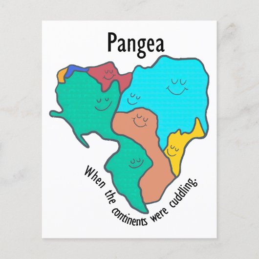 Pangea Continents Cuddling Multicolor (Voorkant)