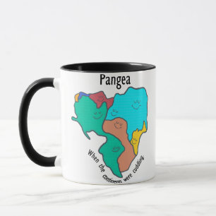 Pangea Continents Cuddling Multicolor Mok