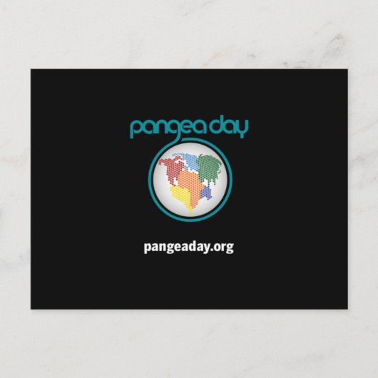 Pangea Day Briefkaart (Voorkant)