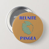 Pangea herenigen ronde button 7,6 cm (Voorkant /achterkant)