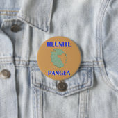 Pangea herenigen ronde button 7,6 cm (In situ)