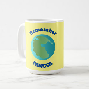 Pangea herinneren koffiemok