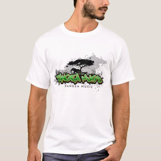 PANGEA MUSIC LOGO1 T-SHIRT (Voorkant)