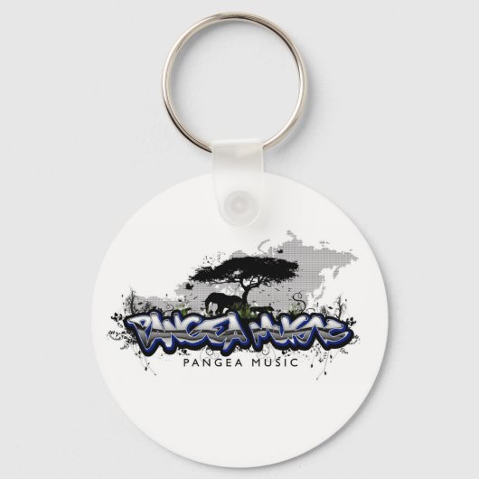 PANGEA MUSIC Logo3 Sleutelhanger (Voorkant)