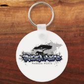PANGEA MUSIC Logo3 Sleutelhanger (Voorkant)