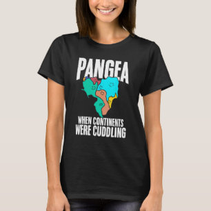 Pangea Toen Continenten Knuffelgeschiedenis Voor G T-shirt