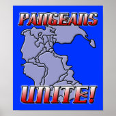 Pangea Unite Geography Poster (Voorkant)