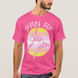 Pangender Gay Skeleton Skeleton Skeleton Sual Iden T-shirt