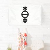 Pangender-gendersymbool Spandoek (Insitu)