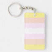 Pangender Pride Flag Sleutelhanger (Voorkant)