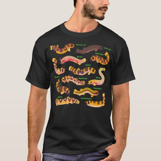 Pangio Loaches (Kuhli Loach) - andere kleur T-shirt (Voorkant)