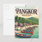 Pangkor-eiland Maleisië Briefkaart (Voorkant / Achterkant)