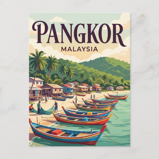 Pangkor-eiland Maleisië Briefkaart (Voorkant)