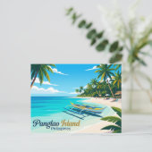 Panglao-eiland Filipijnen Briefkaart (Staand voorkant)