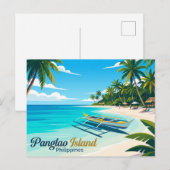 Panglao-eiland Filipijnen Briefkaart (Voorkant / Achterkant)