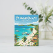 Panglao-eiland Filipijnen Briefkaart (Staand voorkant)