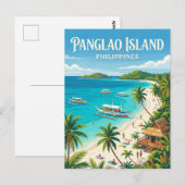 Panglao-eiland Filipijnen Briefkaart (Voorkant / Achterkant)