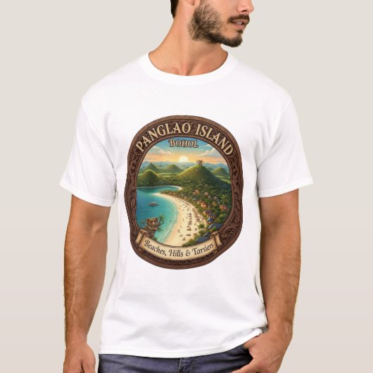 PANGLAO-EILAND T-SHIRT (Voorkant)