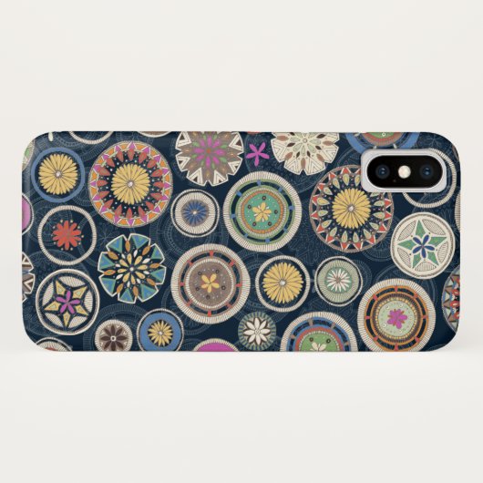 pango mandala echo Case-Mate iPhone case (Achterkant (horizontaal))