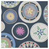 Pango Mandala Indigo Stof (Close Up)
