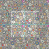 pango mandala pewter stof (Delen)