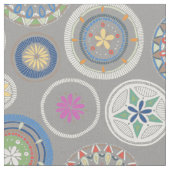 pango mandala pewter stof (Close Up)